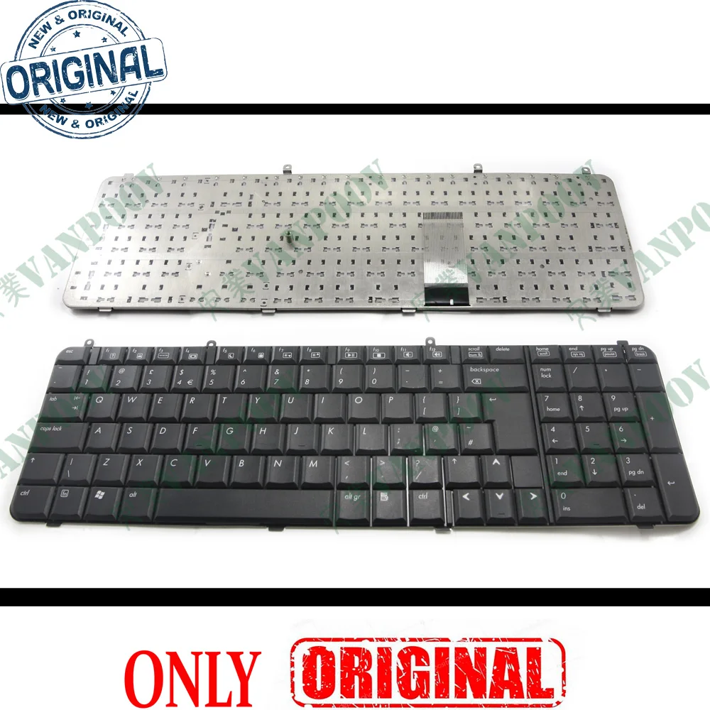 

Клавиатура для ноутбука HP Pavilion dv9000, dv9100, dv9200, dv9300, dv9400, dv9500, dv9600, d9700, черная, английская, США