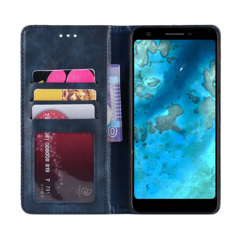 Для Google Pixel 3a XL чехол Google Pixel 3A кошелек стиль винтажный кожаный чехол для телефона Google Pixel 3 A XL с фоторамкой