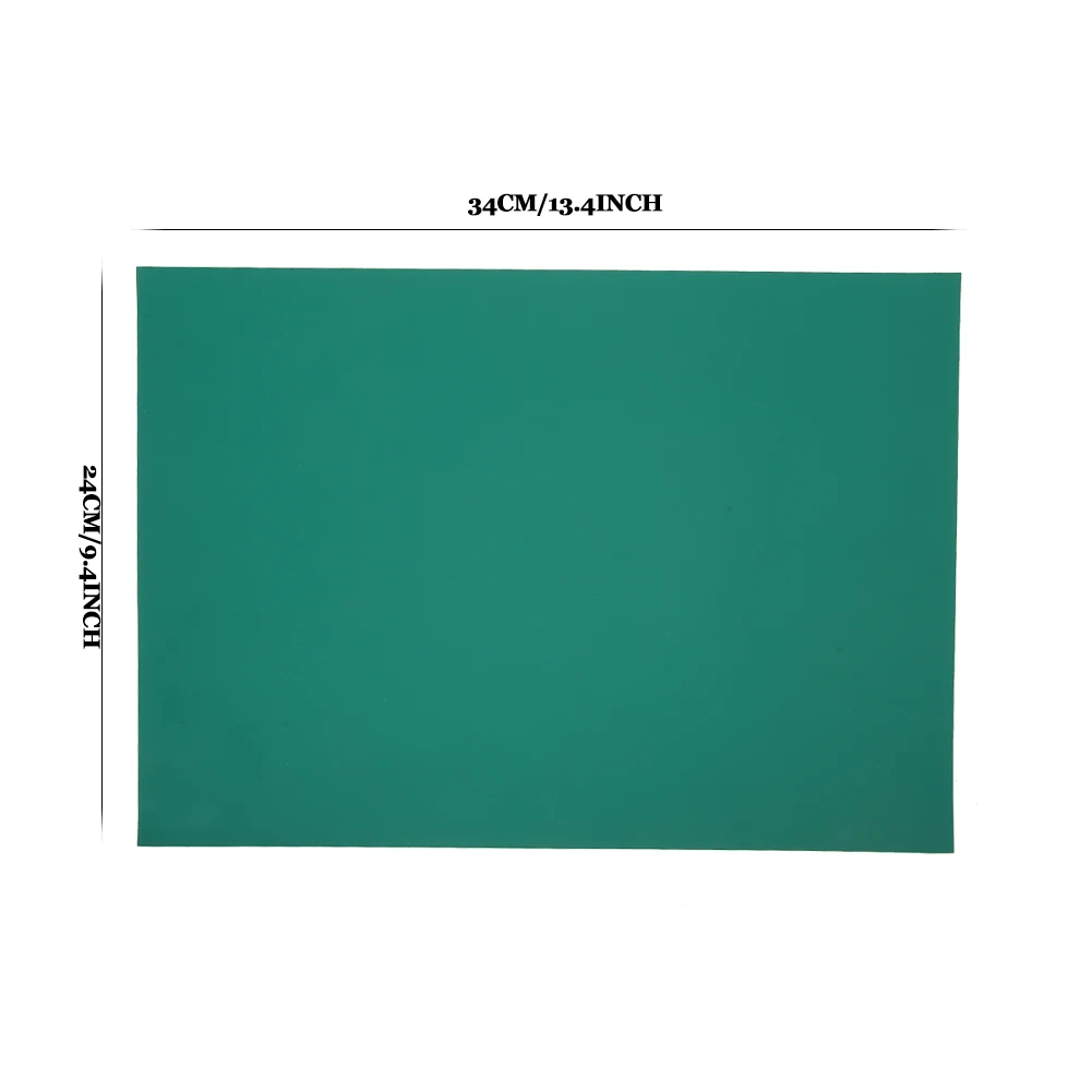 시계 수리 작업 패드, 시계공 용접 납땜 스테이션, 내열성 매트, 미끄럼 방지 절연 패드, 고무 접착제 매트, 34x24cm