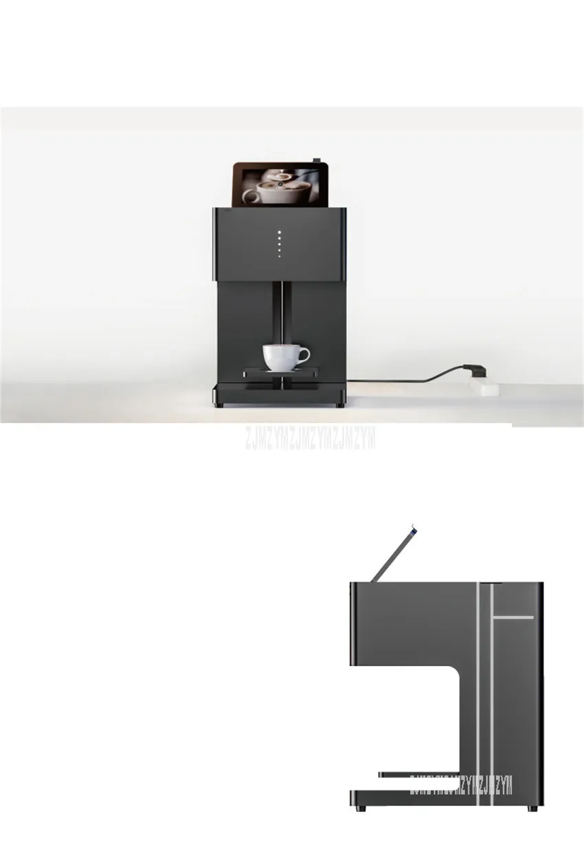 EB-FT4 молока пены арт кофе принтер Wifi автомат для производства шоколада шаблон ящик селфи машина для кофейной печати для капучино торт