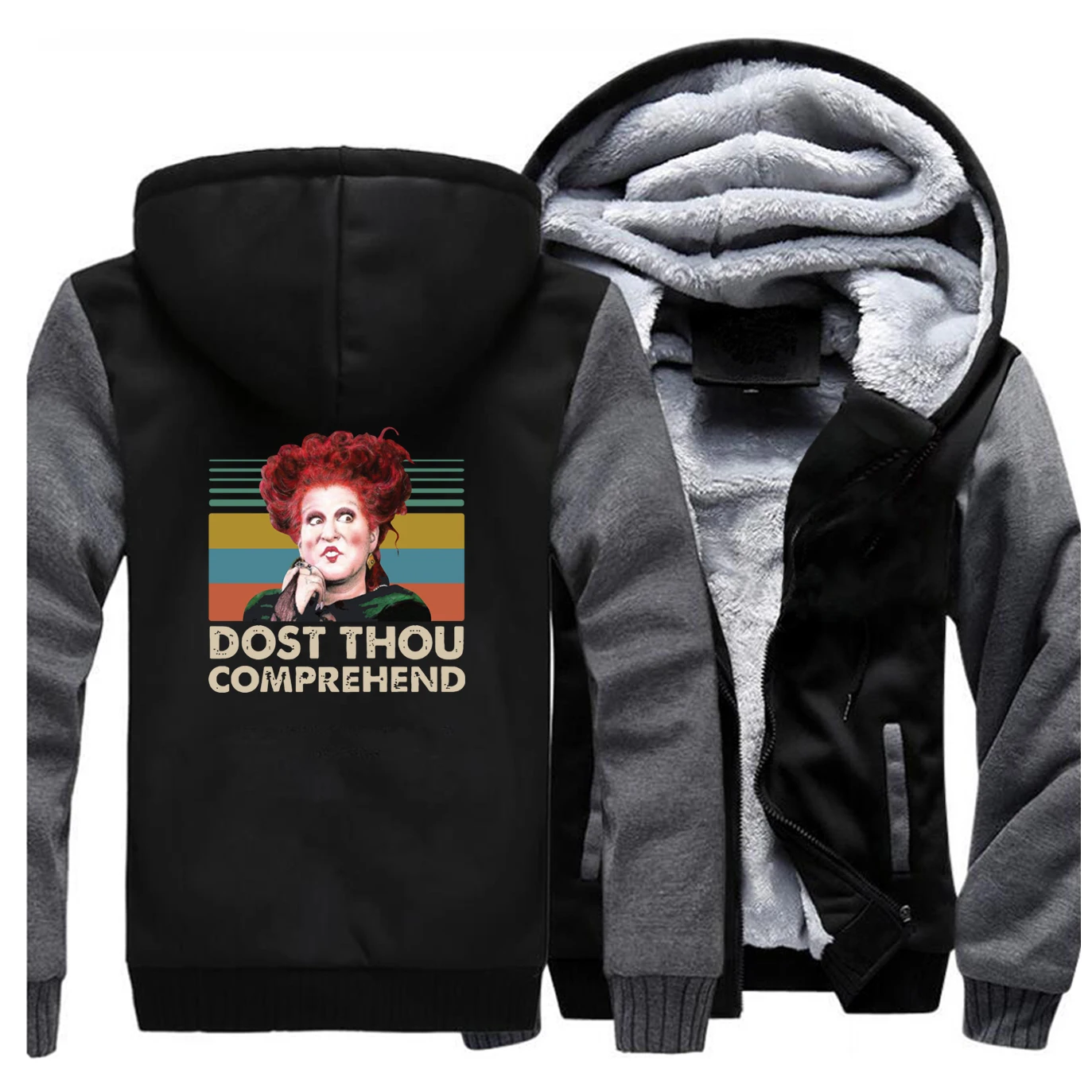 Winifred Sanderson Dost them винтажная теплая зимняя модная куртка, Толстовки, Толстовки, куртка, забавная теплая одежда