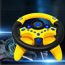 Детский пилот, имитация рулевого колеса, гоночный драйвер, игрушка, обучающее звучание