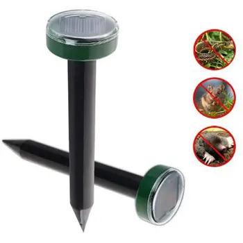 

Solar Power Ultrasonic Sonic Mouse Gopher Mole Pest Rodent Repellent Repeller Garden Farm Environmentally Friendly