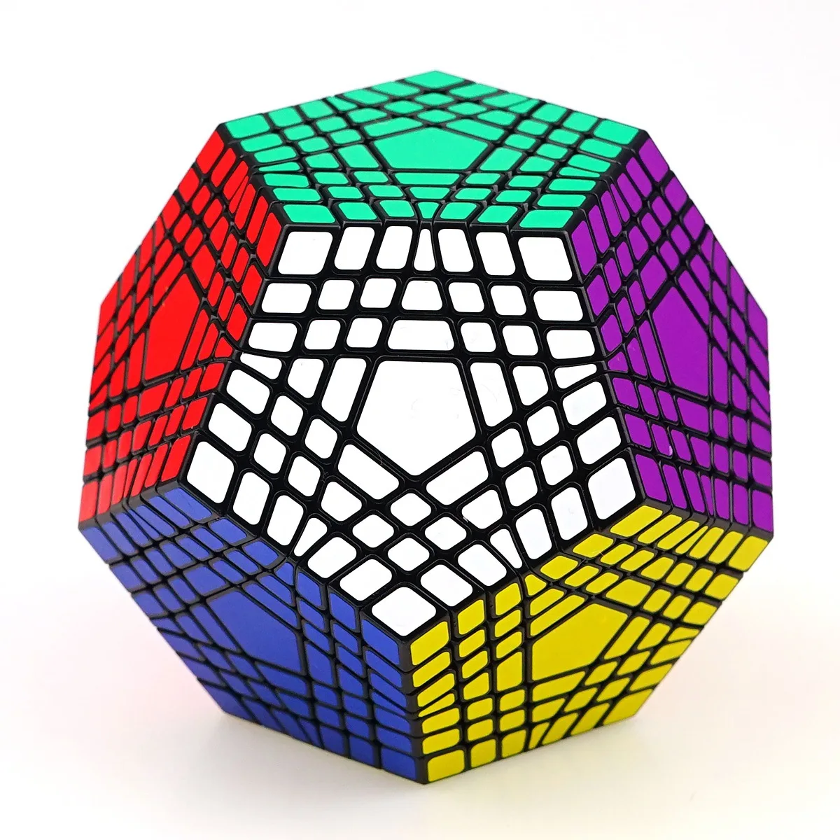 

Kathrine Seven Order Five Magic Cube Twelve Surface Body Special Shape Children'S Educational Toy Boxed Game Only