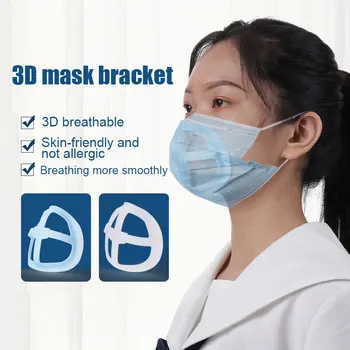 

N 5 PCS Breathing Bracket 3D Bracket for Comfortable Wearing Inner Support Frame Keep Fabric off Mouth Reusable Washable SMD66