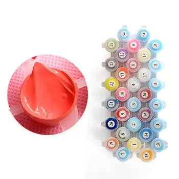 

Paint For Adults and Kids DIY Oil Painting Kits Pre-Printed Canvas Dog D08F