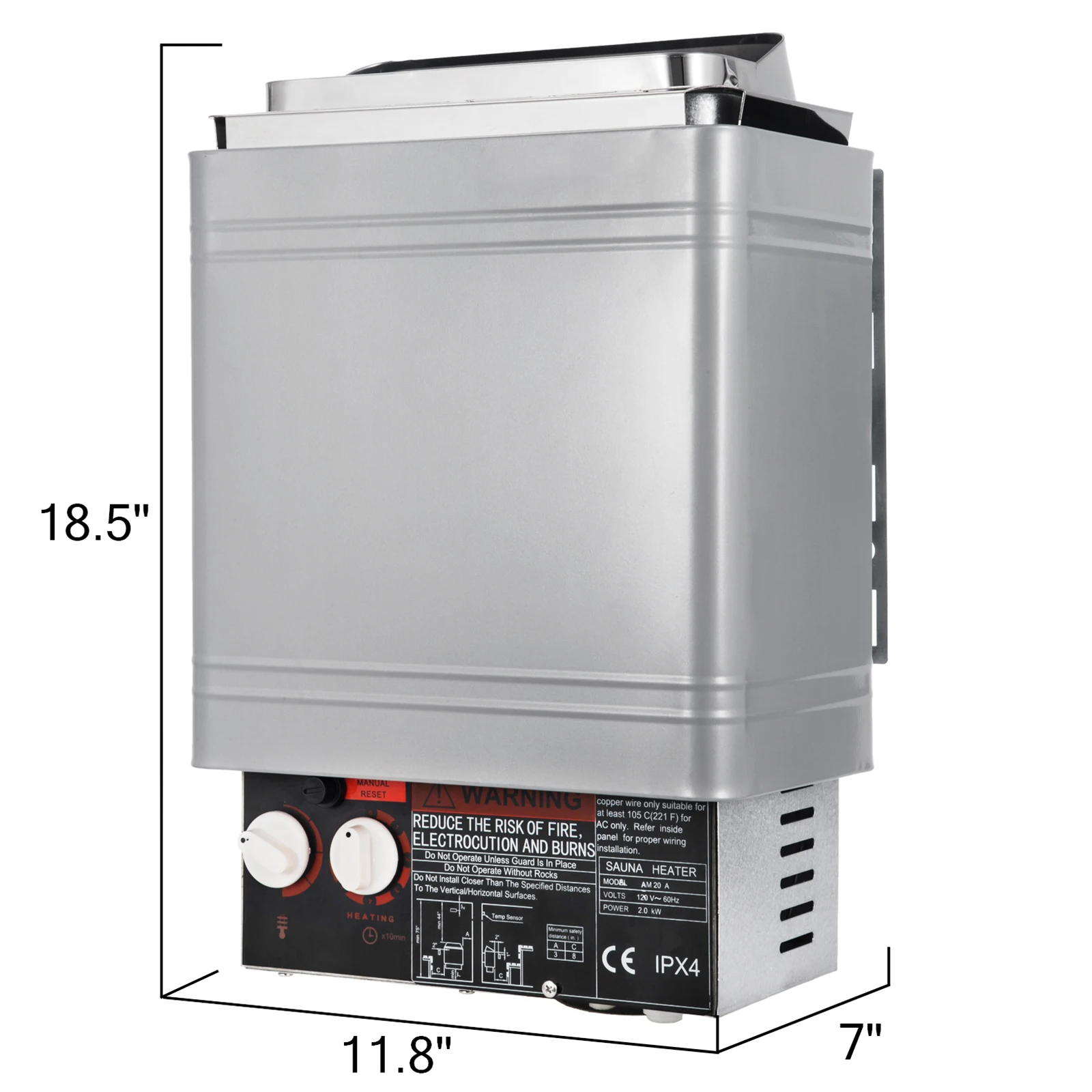 Vevor 6kw Sauna Heater | Electric Heaters Home | Electric Heaters Room -  2/3/6/9kw Sauna - Aliexpress