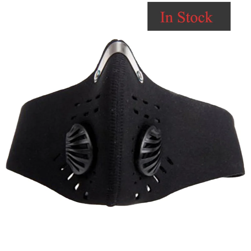 

Dust Mask Neoprene Smog Fog Motorbike Riding Face Mouth Custom Air Filter Anti Odor Smoke Dust Mask,Black