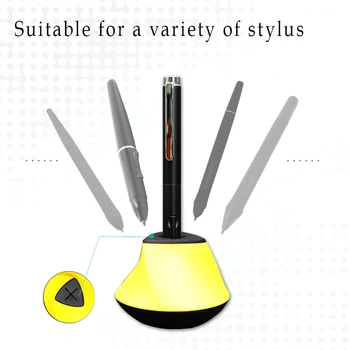 

DIGINK Dock Stand Holder For Apple Pencil wacom Stylus pen huion Touch Pen store 10 nib pen Tip