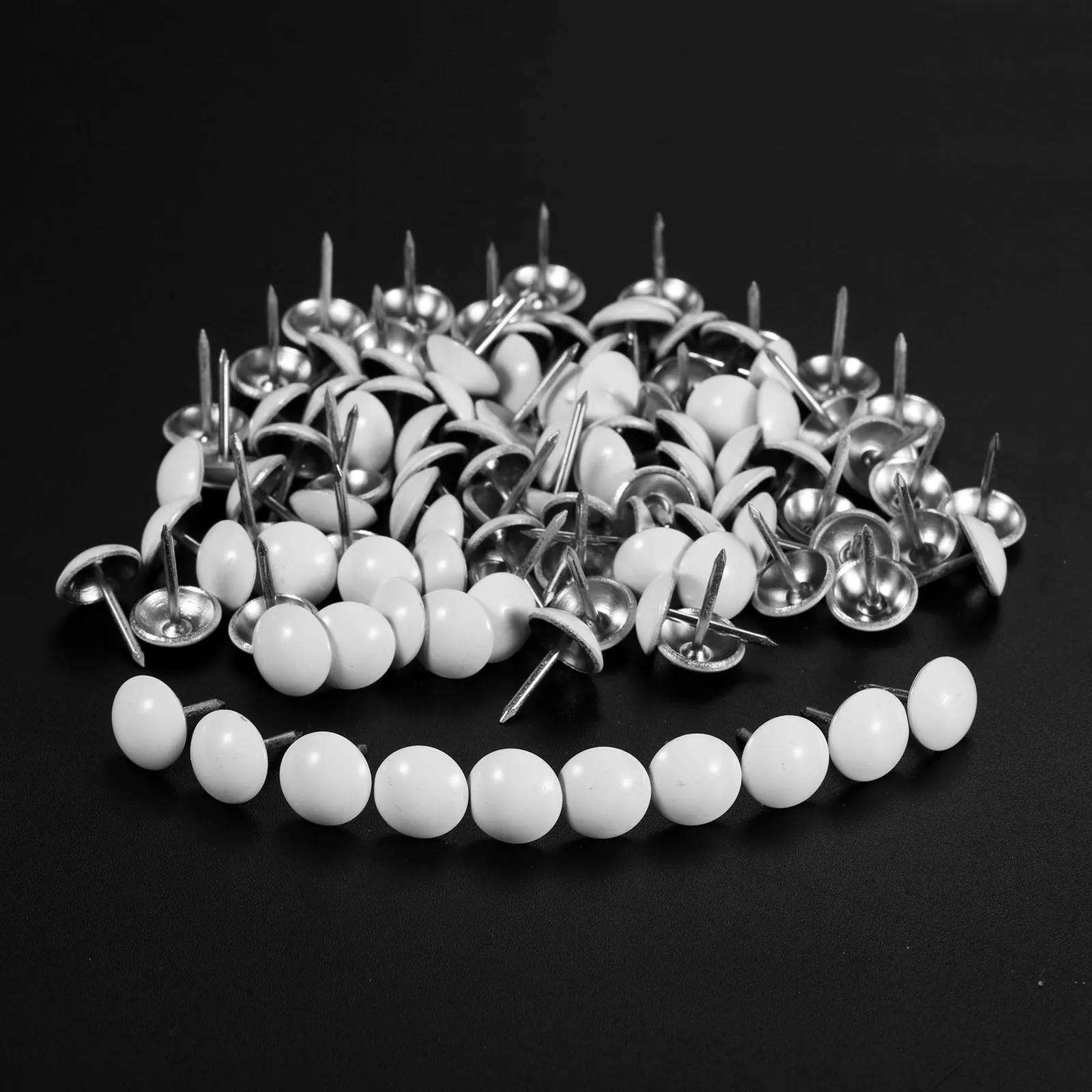 Metal Upholstery Nail Jewelry Case Box Sofa Decorative Tack Stud Pushpin Modern Furniture Nails 11*17mm 50Pcs DRELD