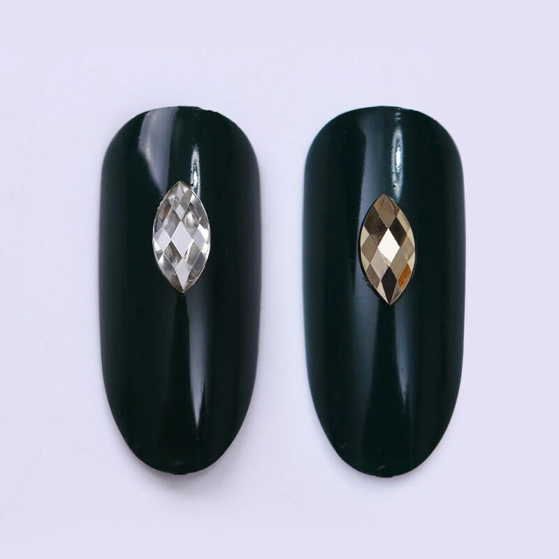 3D блестки, двухсторонние Стразы для дизайна ногтей, подвески, Золотое сердце, форма капли воды, сделай сам, украшения для дизайна ногтей, наконечники для ногтей