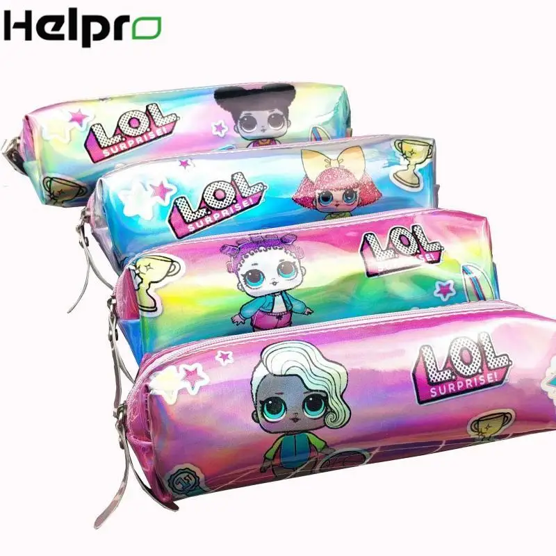 HELPRO чехол карандаш с лазером для девочки рисунком из мультфильма каваи
