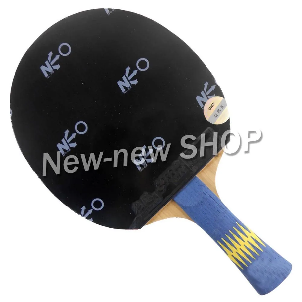 Pro Combo ракетка Galaxy YINHE W 6 с 2x DHS NEO Hurricane 3 каучука для ракетки Shakehand длинной ручкой