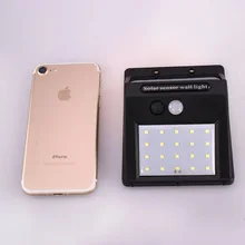 Поставка товаров Открытый водонепроницаемый Солнечный настенный светильник садовый светильник светодиодный светильник для коридора s светодиодный инфракрасный датчик лампы