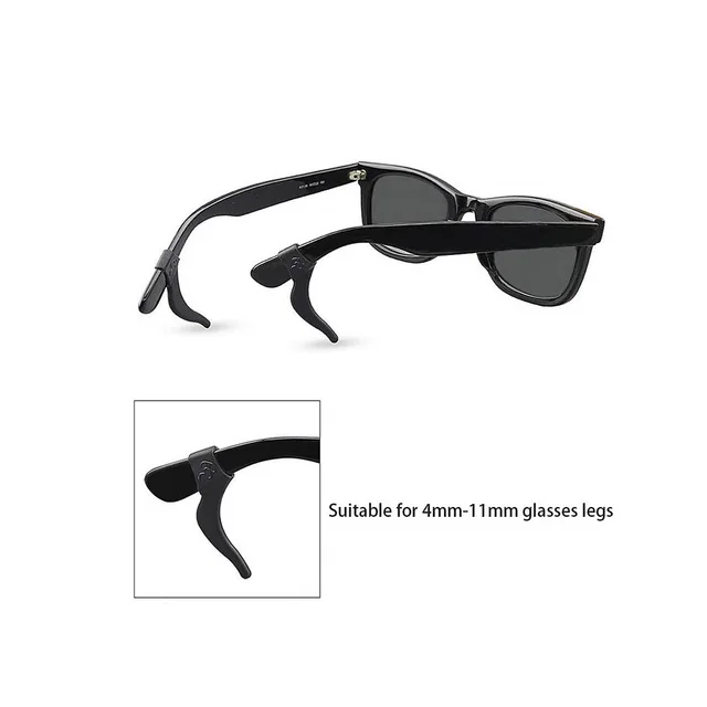 Naselli E Ganci Antiscivolo Per Occhiali - 12 Paia In Silicone, Per Sport E Lettura (Bianco E Nero) - Foto 10