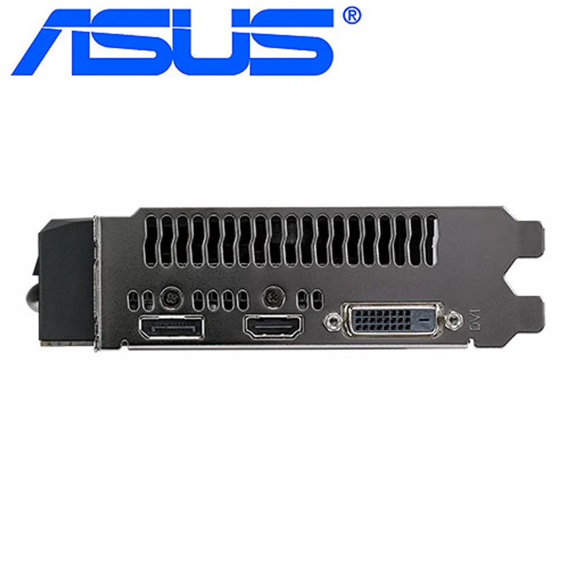 Видеокарта ASUS RX 570 4 Гб 256Bit GDDR5 видеокарты для AMD RX 500 серии VGA карты RX570 4 Гб RX570 DisplayPort HDMI DVI б/у
