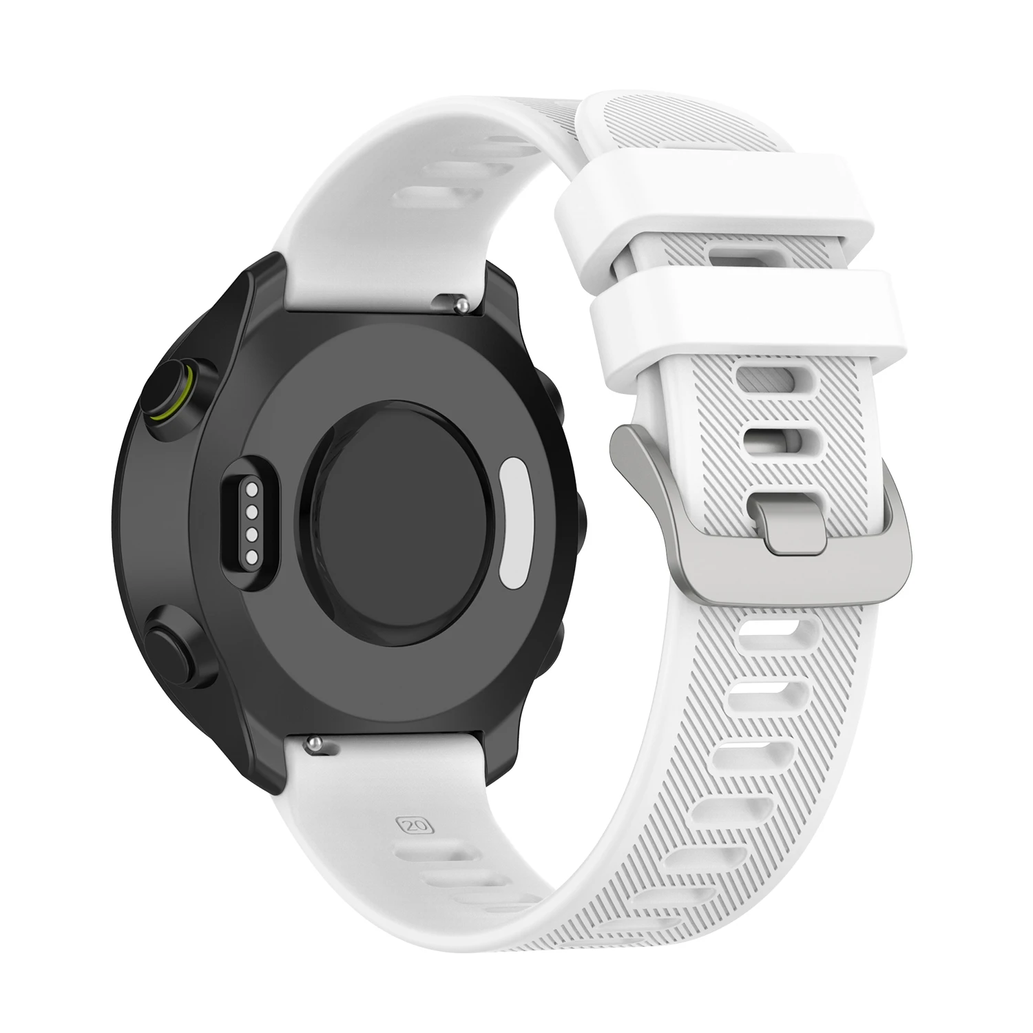 20 mm Uhrenarmbänder für Garmin Forerunner 158 Venu Sq/Venu Sport Silikonarmband für Polar Ignite Uhrenarmbänder für Forerunner 55 – Detail 8