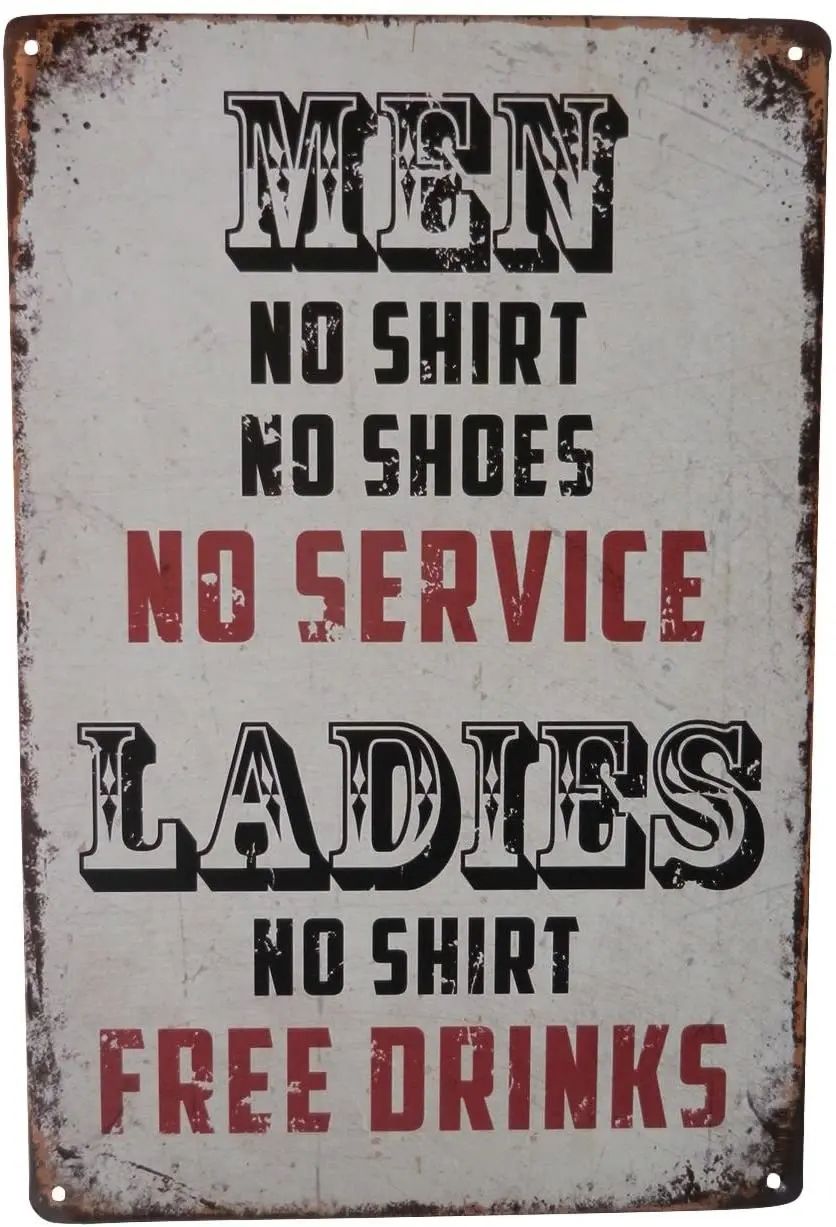 

Beer Alcohol Free Drinks Funny Tin Sign Bar Pub Diner Cafe Wall Decor Home Decor Art Metal Poster Retro Vintage