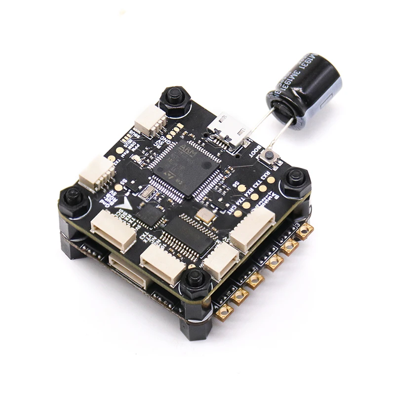 Контроллер полета TCMMRC 50A ESC F4 встроенный барометр OSD для новичков летающих стеков