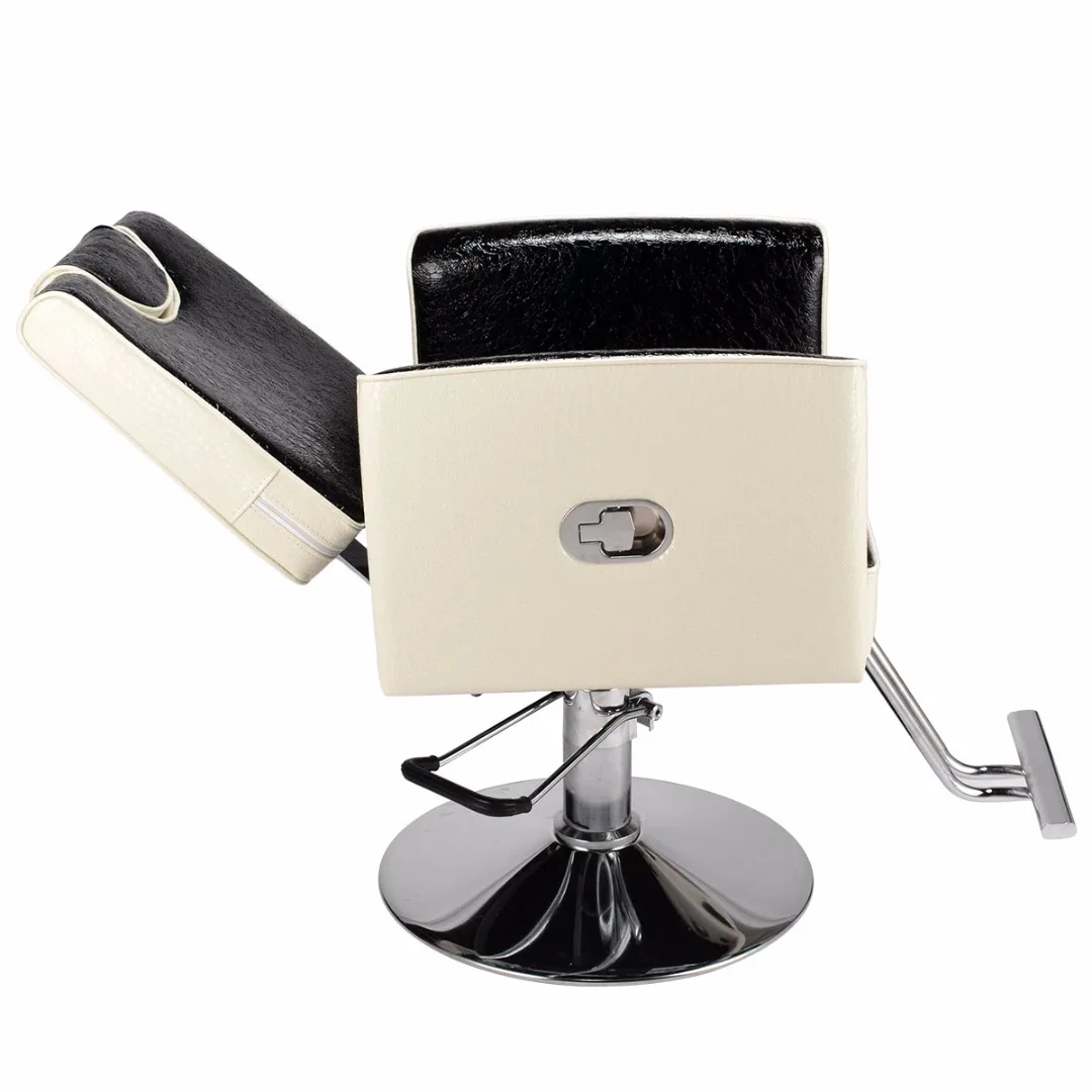 Hairdressing Chairs PU Leather Barber's Chair Hairdressing Beauty Hair Cut Salon Furniture Hydraulic Reclining Barbershop Chair Hairdressing Chairs PU Leather Barber's Chair Hairdressing Beauty Hair Cut Salon Furniture Hydraulic Reclining Barbershop Chair