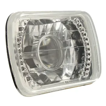 

Car BI-Xenon HID Headlight Kit with LED Bulbs Convex Lens Super Bright Headlight Transparent Lampshade