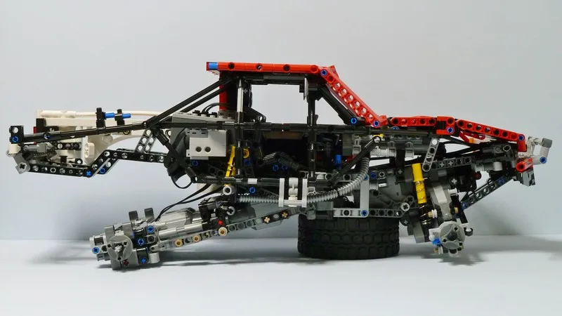 BuildMOC 2314 шт. Technic MOC серия SUV автомобиль пикап кирпичи для тележки 3662 Модели Строительные наборы Блоки Игрушки для мальчиков подарок