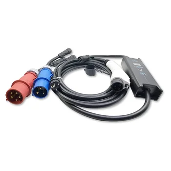 

CEE ev adaptor sae j1772 EVSE Adjustable 10A 16A 20A 32A EV Charger