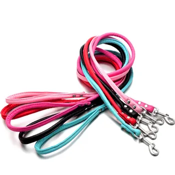 

Dog Leash Harnesses Pu Leather Puppy Cat Lead Rope for Small Medium Dogs Chihuahua Pet Supplies Doggie Belt for Safe Walking