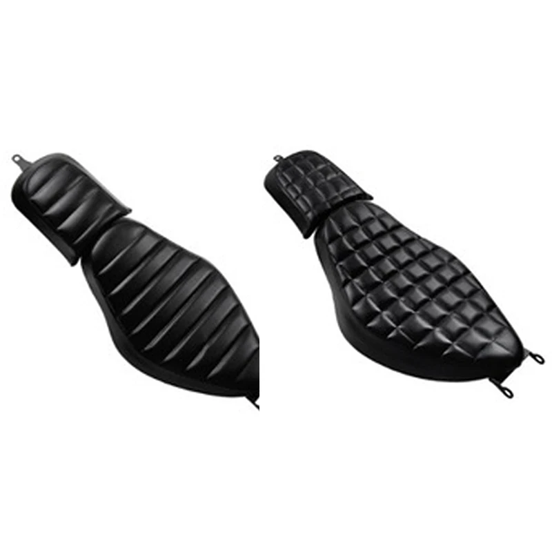 Мотоцикл Rider ПАССАЖИРСКОЕ СИДЕНЬЕ два-вверх водителя сиденья + задний для Sportster XL