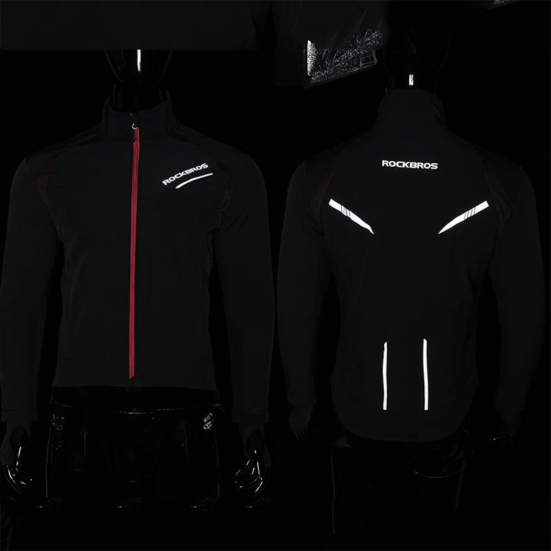 ROCKBROS Giacca Pantaloni Abbigliamento Ciclismo Invernali Tuta