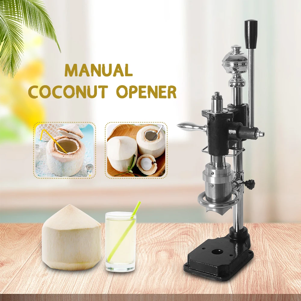 ITOP New Manual Green Coconut Opener Young Coconut Knife Tender Stainless Steel Coconut Opener Coconut Open Machine