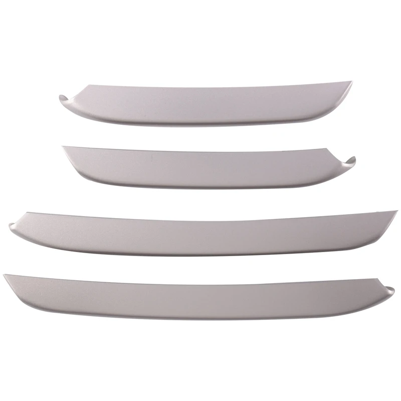 

Car Styling Front Fog Light Lamp Molding Strip Cover Trim Accessories ABS Chrome for Audi Q2 2017-2019