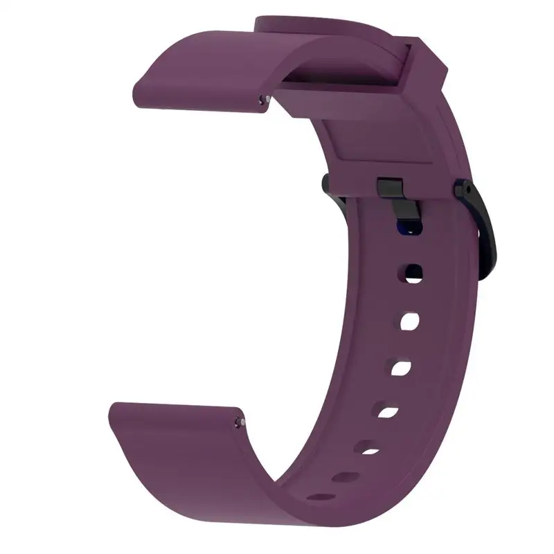 Силиконовый спортивный ремешок для Galaxy watch, активный смарт-ремешок для samsung Galaxy watch, сменный ремешок 20 мм - Цвет ремешка: purple3