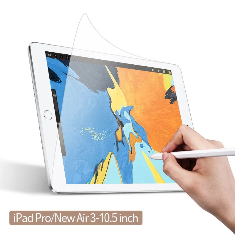 Ugreen Защитная стеклянная бумага как матовая пленка для Apple iPad Pro 11 10,5 9,7 12,9 7,9 iPad mini 5 4 бумага как протектор экрана - Цвет: iPad -10.5 inch