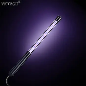 

3/5W 9/8 LED Ultraviolet UV Sterilizer Light USB Portable Disinfection Bactericidal Lamp for Toothbrush Elevator Mask Towel