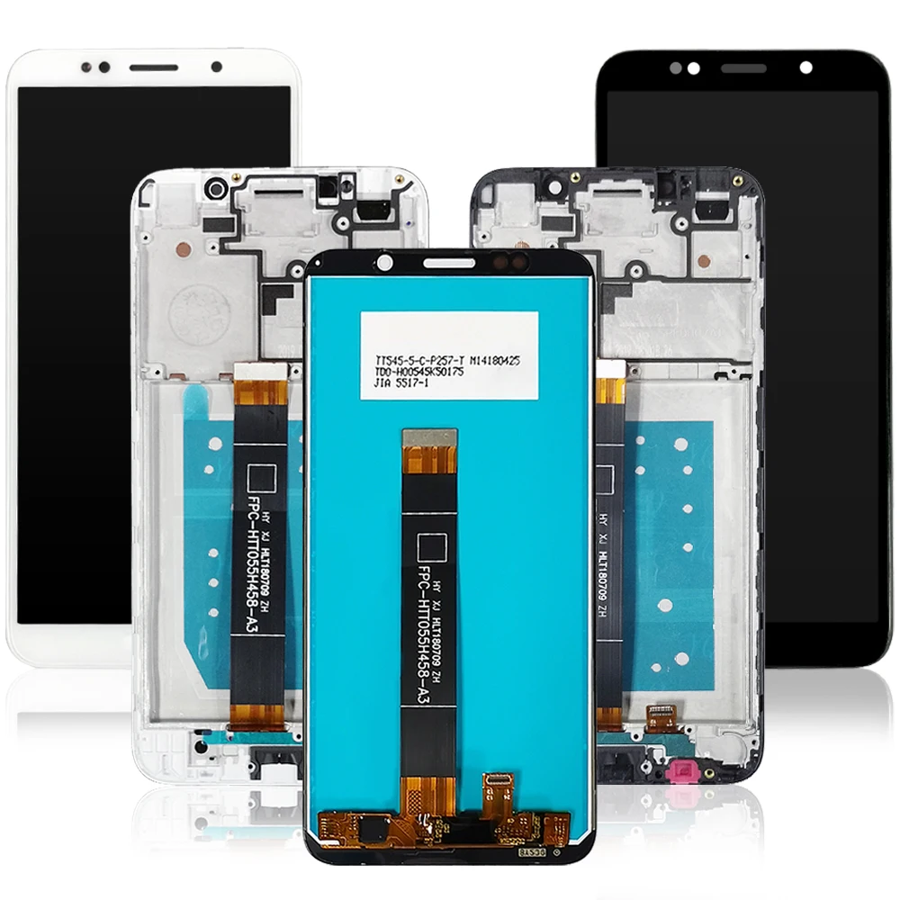 New 5 45 For Huawei Y5 18 Y5 Prime 18 Lcd Display Touch Screen Digitizer Assembly For Huawei Y5 Pro 18 Lcd With Frame Mobile Phone Lcd Screens Aliexpress