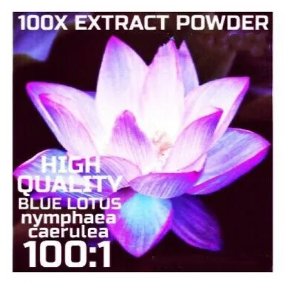 

Blue Lotus | (Nymphaea Caerulea) 100x Extract PowderBlue Lily(5-10g)