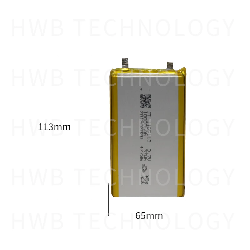 2X1065113 реальная емкость 10000mAh литий-ионный аккумулятор 3,7 V литий-полимерный Мобильный резервный источник питания цифровой продукт планшет