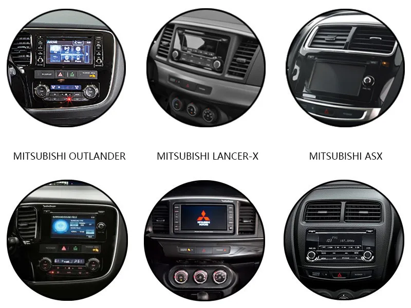 Excellent for Mitsubishi Outlander Lancer -X ASX 2014 2015 Car Android 9.0 Unit GPS Glonass Navigator Radio Multimedia Player Auto Stereo 1