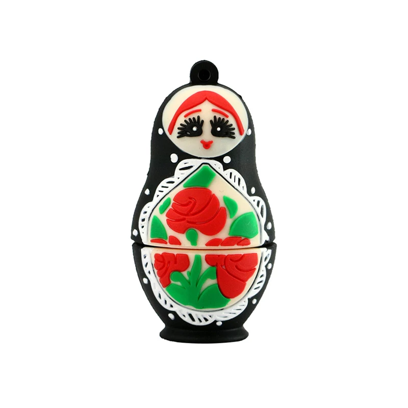 Usb флеш-накопитель Cle Matryoshka для девочек, 128 ГБ, 256 ГБ, 4 ГБ, 8 ГБ, 16 ГБ, 32 ГБ, 64 ГБ, флеш-накопитель usb2.0, флеш-накопитель, милая карта памяти для русской куклы