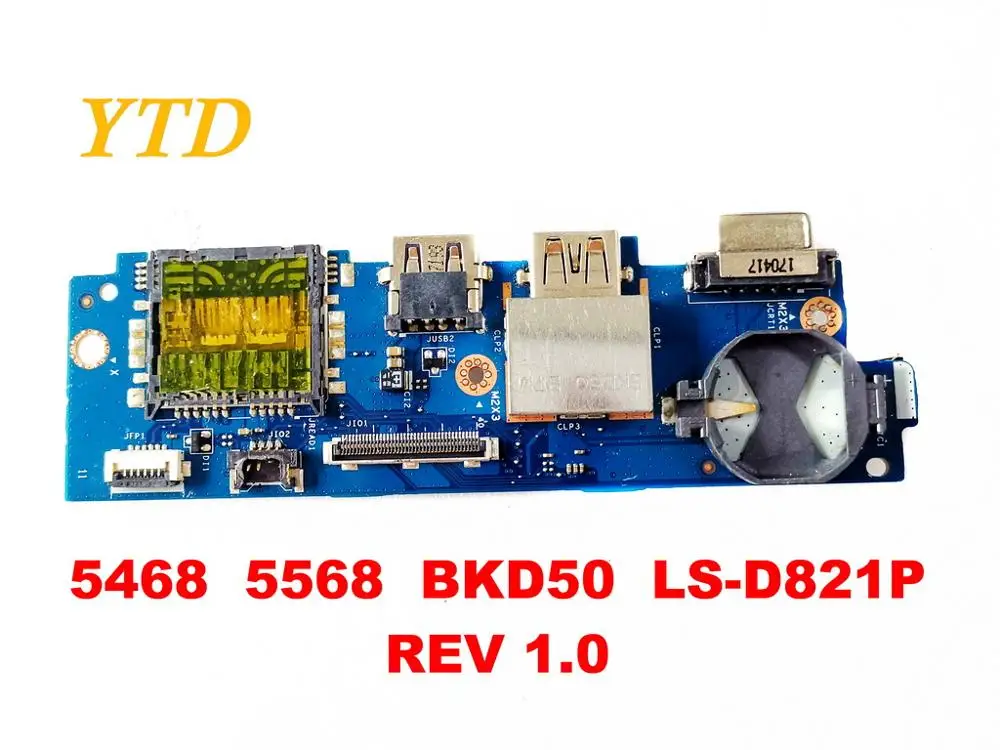 Для Dell 5568 USB доска 5468 5568 BKD50 LS-D821P REV 1,0 испытанное хорошее