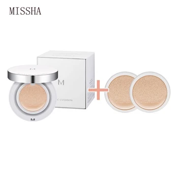 

MISSHA M Magic Cushion Flawless #21 #23 Concealer Moisturizing Foundation Makeup korean cosmetics Whitening Face Beauty Makeup