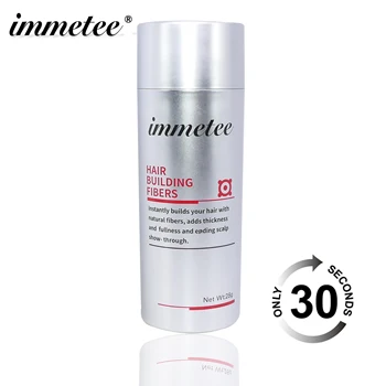 

Hair Treatment 28g immetee Conceal Bald Black Powder Thickener Fibers Hair Growth Building Use For Woman Man 12 Color