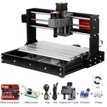 Cnc 3018 pro grbl controle diy mini máquina cnc 3 eixos pcb fresadora gravador roteador de madeira com controlador offline máquina
