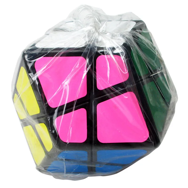 LanLan четыре оси Megaminx 2x2x2 Безопасный АБС-пластик наклейка волшебный куб быстрый ультра-Гладкий 2x2 скоростной Головоломка Куб детские игрушки подарок