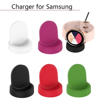 

Battery Charger for Samsung Galaxy Watch Active SM-R500 Wireless Charger Smart Watch Charging Dock Charging Base Accessories