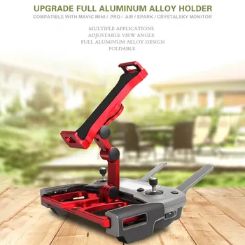 

Update Smartphone Tablet Clip CrystalSky Monitor Tablet Clip Aluminium Holder for DJI MAVIC MINI/ PRO/ AIR/ SPARK Drone z1122