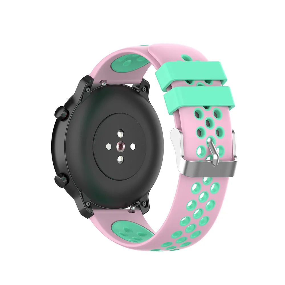 20 мм силиконовый браслет для Garmin Vivoactive 3/HR для Ticwatch 2/E/C2 для samsung gear R600/Galaxy Watch R815 Смарт-часы
