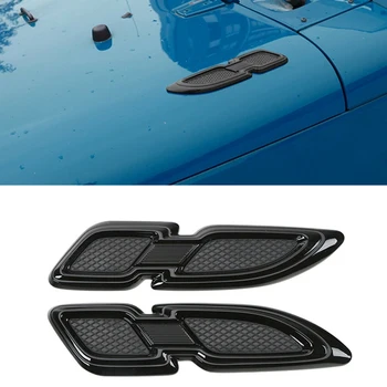 

Air Flow Fender Engine Hood Side Body Intake Vent Cover Decoration Protection Stickers for Jeep Wrangler JK 2007-2017