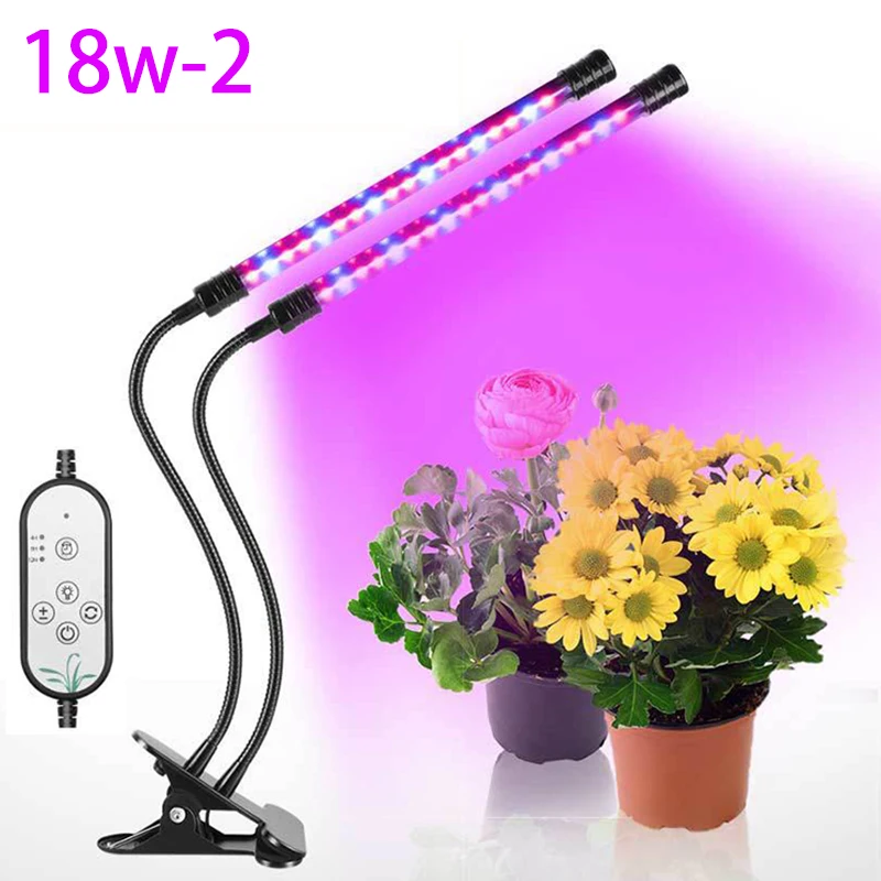 ED Grow Light Plant Growing Lamp Lights With Clip For Indoor Plants Hydroponics